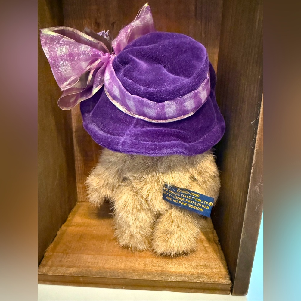 Gen-yoo-wine BOYDS Bears “BERNADETTE DEBEARVOIRE” - Picture 8 of 10